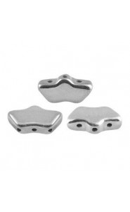 Les perles par Puca® Delos beads Argentees/silver 00030/27000